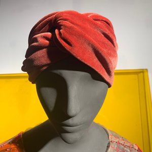 I'm With The Band Turban Style Velvet Headband